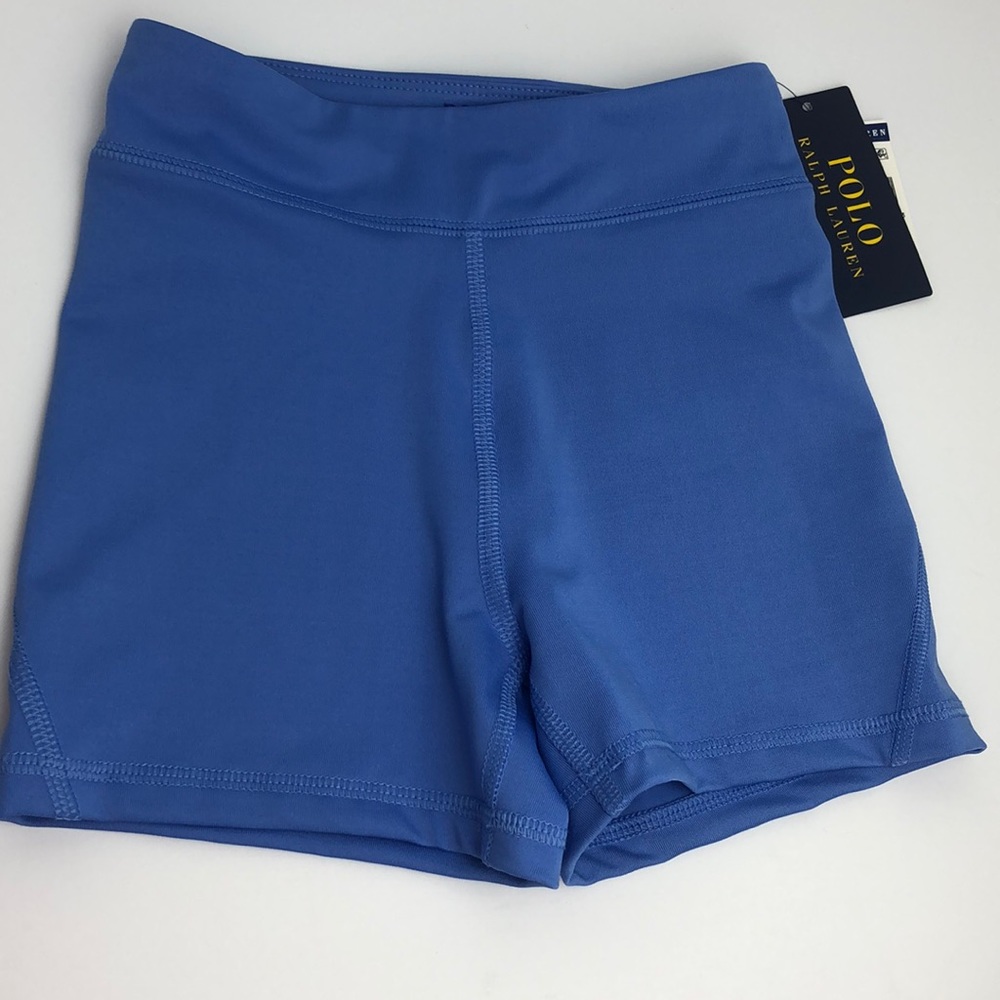 Polo Ralph Lauren girls elastic shorts blue 6X
